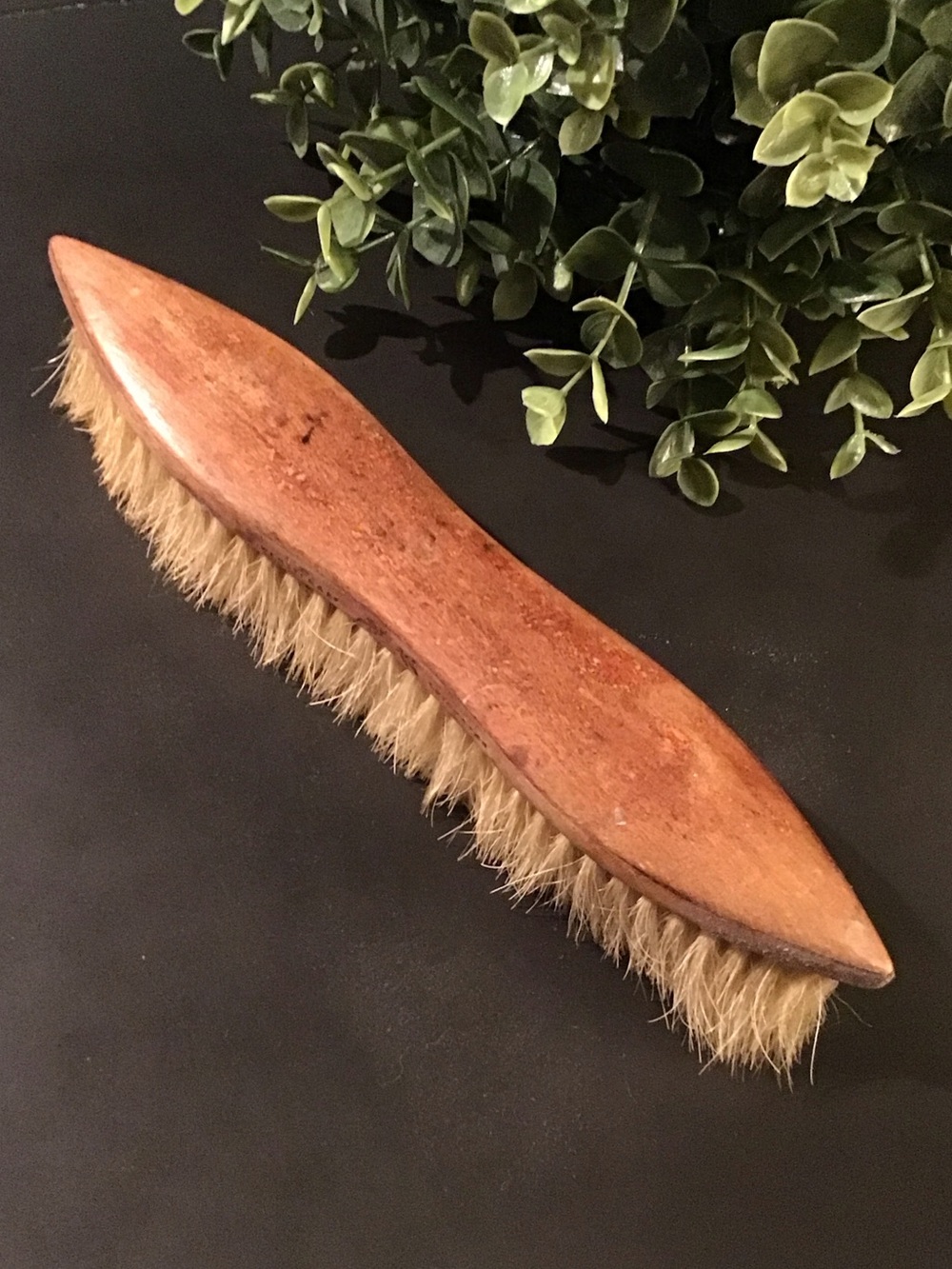 Wooden Handheld Clothes Brush